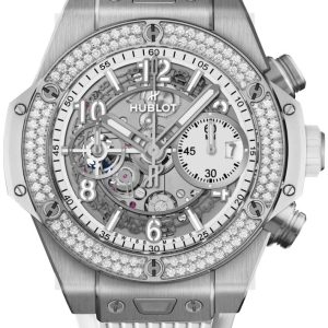 Hublot Herrklocka 441.NE.2011.RW.1104 Big Bang 42mm Vit/Gummi Ø42 mm