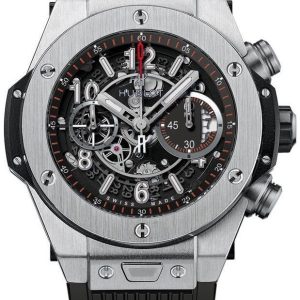 Hublot Herrklocka 441.NX.1170.RX Big Bang 42Mm Svart/Gummi Ø42 mm