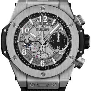 Hublot Herrklocka 441.NX.1171.RX Big Bang 42mm Svart/Gummi Ø42 mm