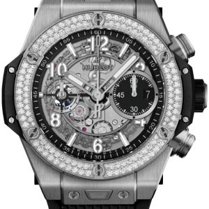 Hublot Herrklocka 441.NX.1171.RX.1104 Big Bang 42mm Svart/Gummi Ø42