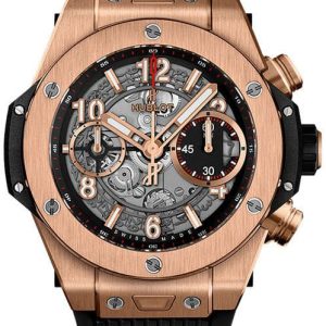 Hublot Herrklocka 441.OX.1180.RX Big Bang 42mm Skelettskuren/Gummi