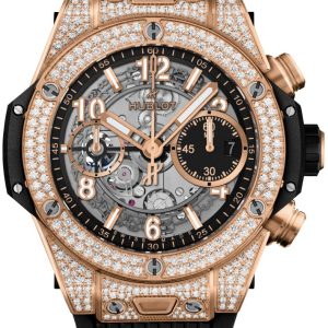 Hublot Herrklocka 441.OX.1181.RX.1704 Big Bang 42mm Svart/Gummi Ø42