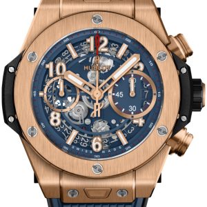 Hublot Herrklocka 441.OX.5189.RX Big Bang 42Mm Blå/Gummi Ø42 mm