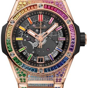 Hublot Herrklocka 456.OX.0180.OX.3999 Big Bang 40mm Grå/18 karat