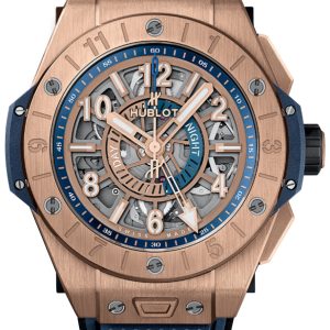 Hublot Herrklocka 471.OL.7128.RX Big Bang 45Mm Skelettskuren/Gummi