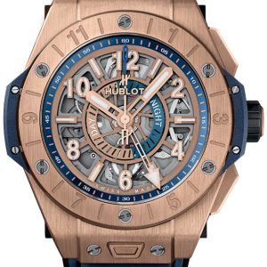 Hublot Herrklocka 471.OX.7128.RX Big Bang 45mm Skelettskuren/Gummi