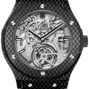 Hublot Herrklocka 504.QX.0110.LR Classic Fusion Skelettskuren/Gummi