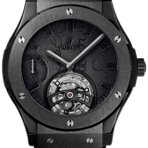 Hublot Herrklocka 505.CM.0500.VR.BER17 Classic Fusion Svart/Gummi