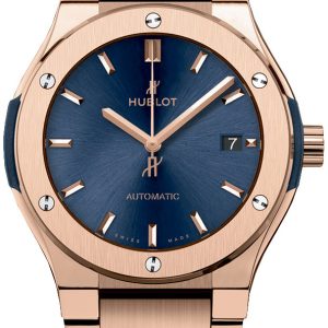 Hublot Herrklocka 510.OX.7180.OX Classic Fusion Blå/18 karat