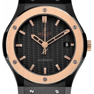 Hublot Herrklocka 511.CO.1781.RX Classic Fusion Svart/Gummi Ø45 mm