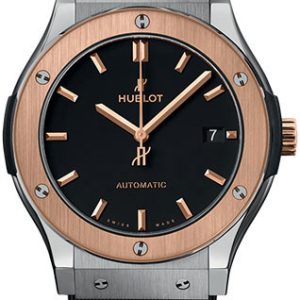 Hublot Herrklocka 511.NO.1181.RX Classic Fusion Svart/Gummi Ø45 mm