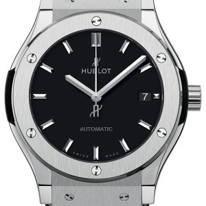 Hublot Herrklocka 511.NX.1171.LR Classic Fusion Svart/Läder Ø45 mm