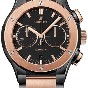 Hublot Herrklocka 520.CO.1180.CO Classic Fusion Svart/18 karat