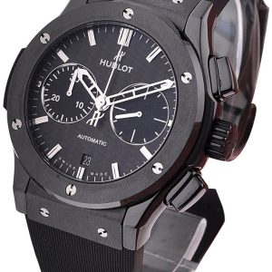 Hublot Herrklocka 521.CM.1771.RX Classic Fusion Svart/Gummi Ø45 mm