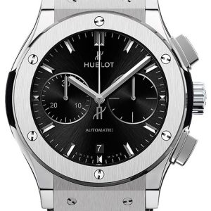 Hublot Herrklocka 521.NX.1171.LR Classic Fusion Svart/Läder Ø45 mm