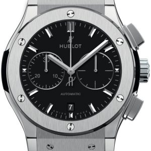 Hublot Herrklocka 521.NX.1171.RX Classic Fusion Svart/Gummi Ø45 mm