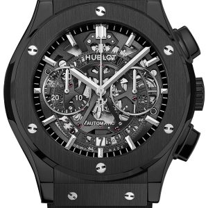 Hublot Herrklocka 525.CM.0170.RX Classic Fusion Svart/Gummi Ø45 mm