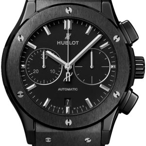 Hublot Herrklocka 541.CM.1171.RX Classic Fusion Svart/Gummi Ø42 mm