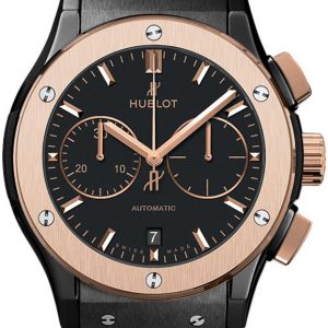 Hublot Herrklocka 541.CO.1181.RX Classic Fusion Svart/Gummi Ø42 mm