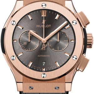 Hublot Herrklocka 541.OX.7080.LR Classic Fusion Grå/Gummi Ø42 mm