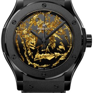 Hublot Herrklocka 542.CX.0660.LR Classic Fusion Grå/Gummi Ø42 mm