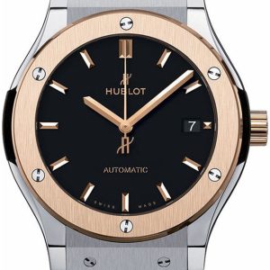 Hublot Herrklocka 542.NO.1181.LR Classic Fusion Svart/Gummi Ø42 mm