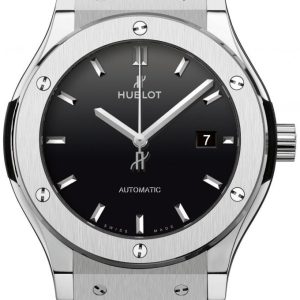 Hublot Herrklocka 542.NX.1270.LR Classic Fusion Svart/Gummi Ø42 mm