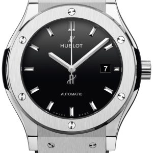 Hublot Herrklocka 542.NX.1270.RX Classic Fusion Svart/Gummi Ø42 mm