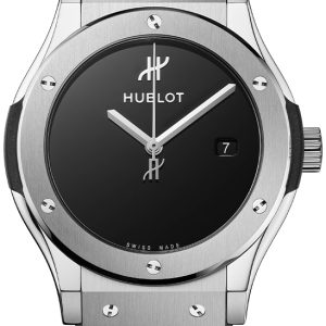 Hublot Herrklocka 542.NX.1270.RX.MDM Classic Fusion Grå/Gummi Ø42 mm