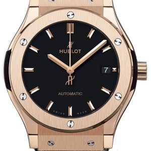 Hublot Herrklocka 542.OX.1181.LR Classic Fusion Svart/Läder Ø42 mm