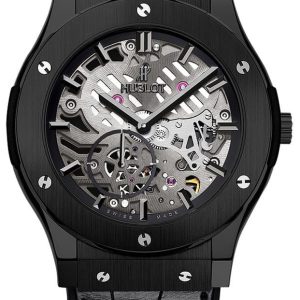 Hublot Herrklocka 545.CM.0140.LR Classic Fusion Skelettskuren/Läder