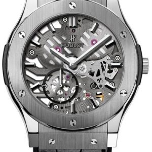 Hublot Herrklocka 545.NX.0170.LR Classic Fusion Läder Ø42 mm