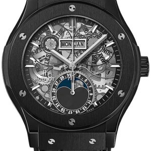 Hublot Herrklocka 547.CX.0170.LR Classic Fusion Skelettskuren/Gummi