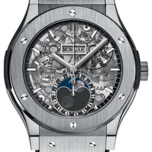 Hublot Herrklocka 547.NX.0170.LR Classic Fusion Skelettskuren/Läder