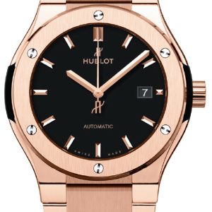 Hublot Herrklocka 548.OX.1180.OX Classic Fusion Svart/18 karat