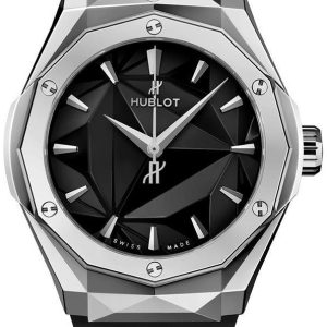 Hublot Herrklocka 550.NS.1800.RX.ORL19 Classic Fusion Svart/Gummi