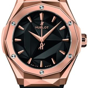 Hublot Herrklocka 550.OS.1800.RX.ORL19 Classic Fusion Svart/Gummi