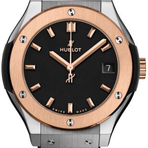 Hublot Herrklocka 565.NO.1181.RX Classic Fusion Svart/Gummi Ø38 mm