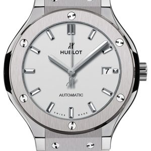 Hublot Herrklocka 565.NX.2611.NX Classic Fusion Silverfärgad/Titan