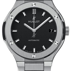 Hublot Herrklocka 568.NX.1170.NX Classic Fusion Svart/Titan Ø38 mm