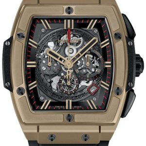 Hublot Herrklocka 601.MX.0138.RX Big Bang 45Mm Skelettskuren/Gummi