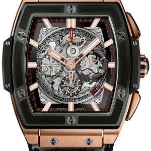 Hublot Herrklocka 601.OM.0183.LR Big Bang 45mm Skelettskuren/Gummi