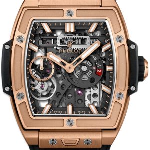 Hublot Herrklocka 614.OX.1180.RX Big Bang 45Mm Skelettskuren/Gummi