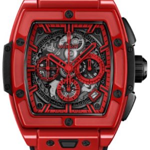 Hublot Herrklocka 642.CF.0113.RX Classic Fusion Skelettskuren/Gummi