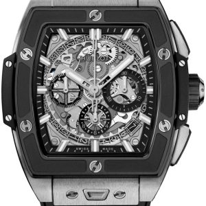 Hublot Herrklocka 642.NM.0170.RX Big Bang 42Mm Skelettskuren/Gummi