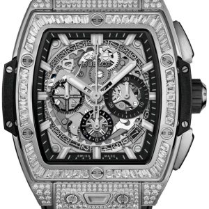 Hublot Herrklocka 642.NX.0170.RX.0904 Big Bang 42mm Svart/Gummi