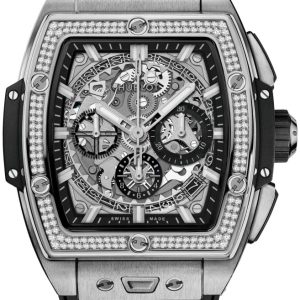 Hublot Herrklocka 642.NX.0170.RX.1104 Big Bang 42mm Svart/Gummi