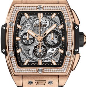 Hublot Herrklocka 642.OX.0180.RX.1104 Big Bang 42mm Svart/Gummi