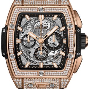 Hublot Herrklocka 642.OX.0180.RX.1704 Big Bang 42mm Svart/Gummi