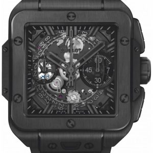 Hublot Herrklocka 821.CX.0140.RX Big Bang 42mm Grå/Gummi